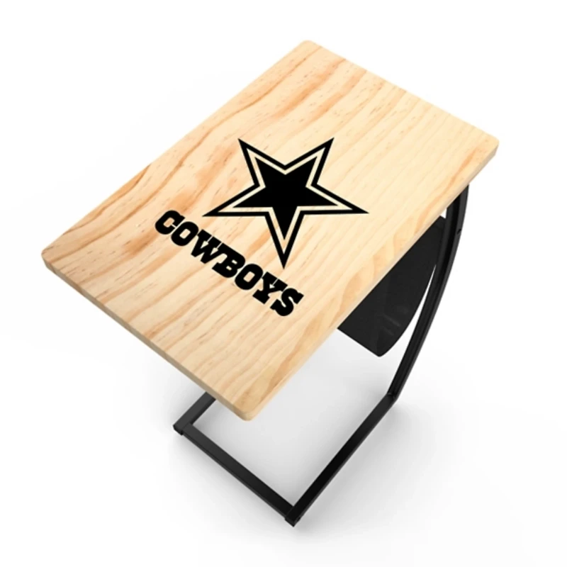 Dallas Cowboys Wood C-Table