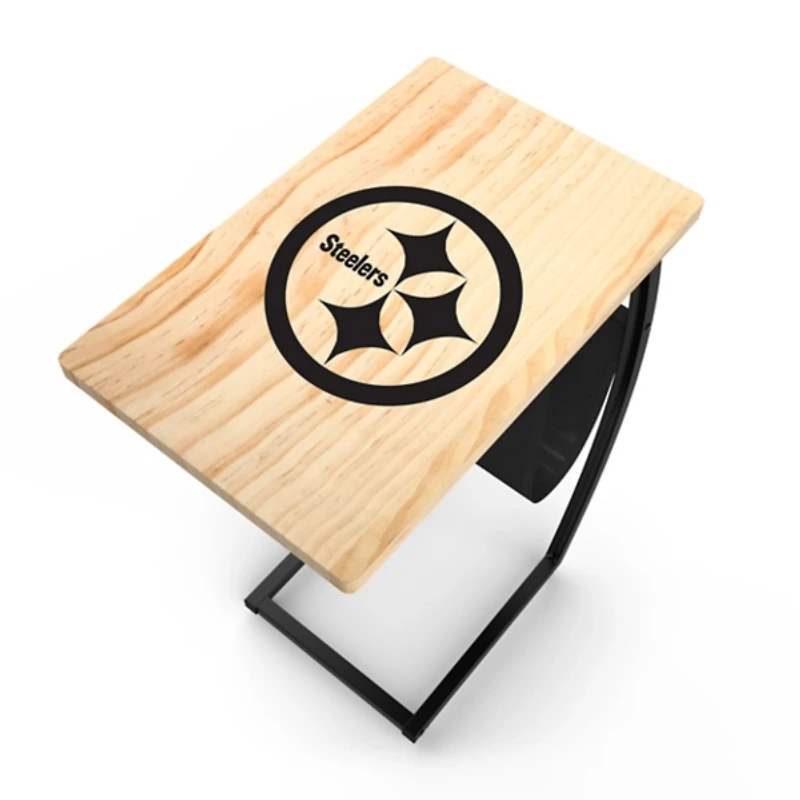 Pittsburgh Steelers Wood C-Table