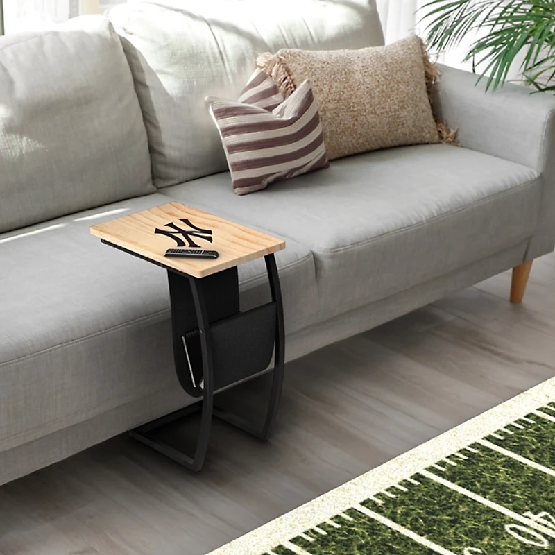 New York Yankees Wood C-Table