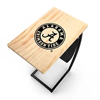 University of Alabama Wood C-Table