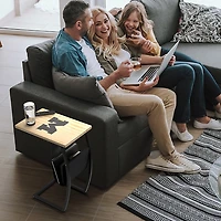 University of Michigan Wood C-Table