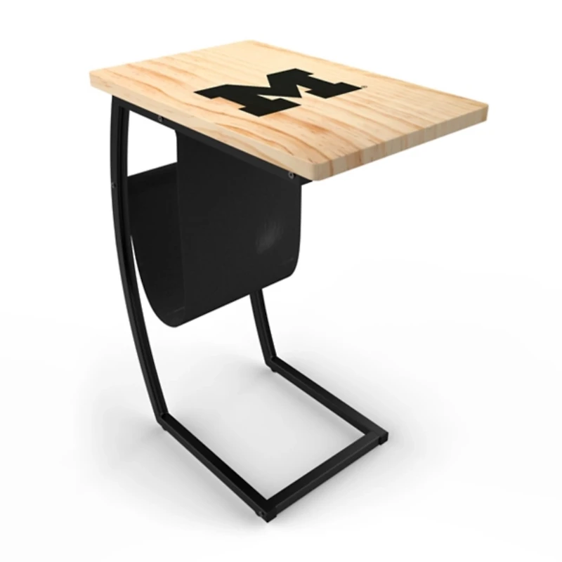 University of Michigan Wood C-Table