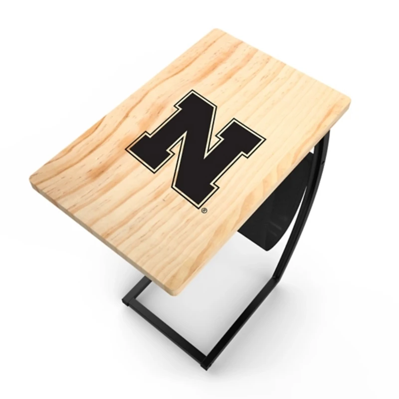 University of Nebraska Wood C-Table