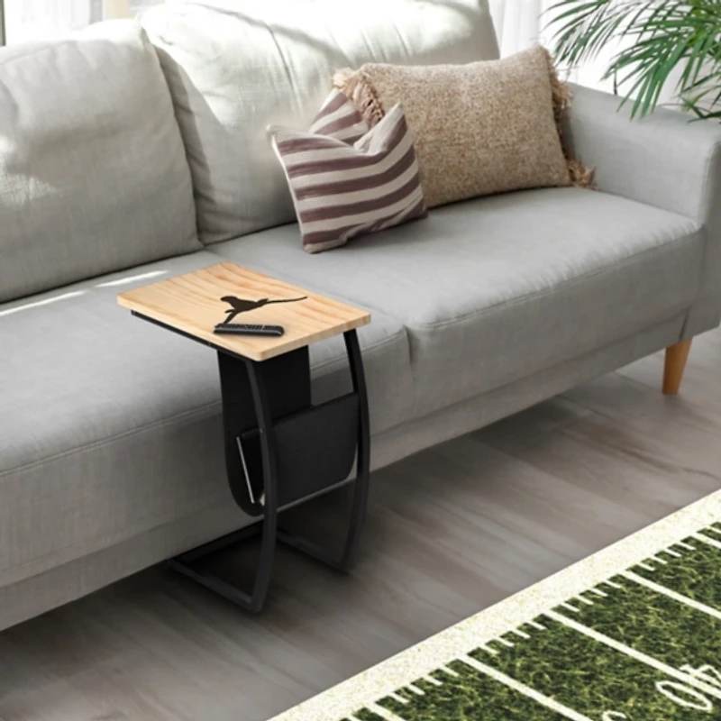 University of Texas Wood C-Table