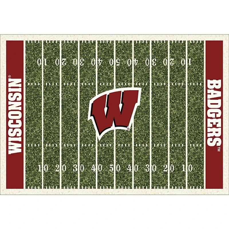 University of Wisconsin Homefield Area Rug