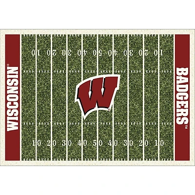 University of Wisconsin Homefield Area Rug