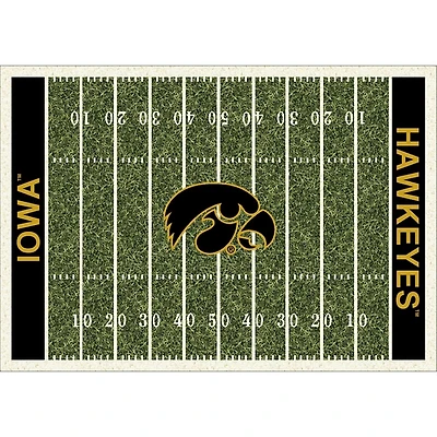 University of Iowa Homefield Area Rug, 6x8