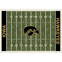 University of Iowa Homefield Area Rug, 6x8