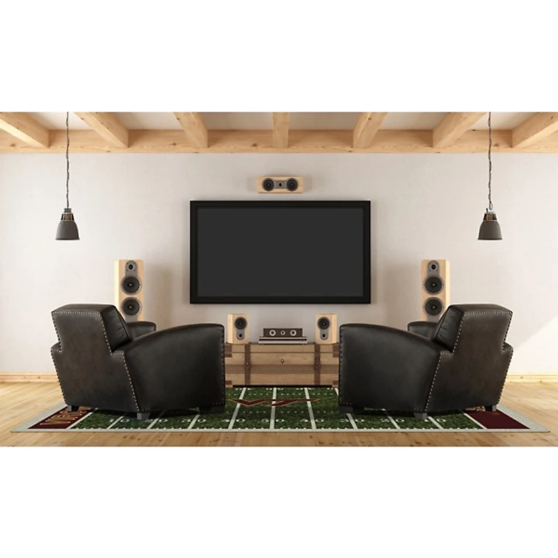 Virginia Tech Homefield Area Rug, 6x8