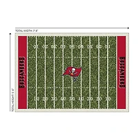 Tampa Bay Buccaneers Home Field Area Rug, 6x8