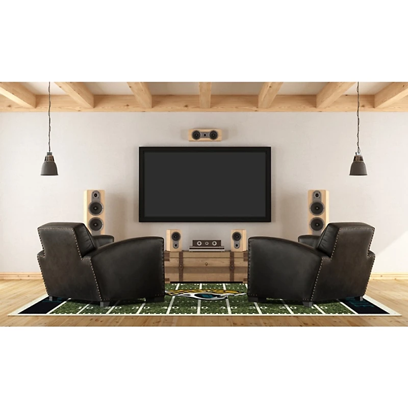 Jacksonville Jaguars Home Field Area Rug, 6x8