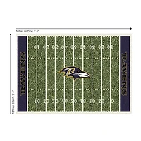 Baltimore Ravens Home Field Area Rug, 6x8