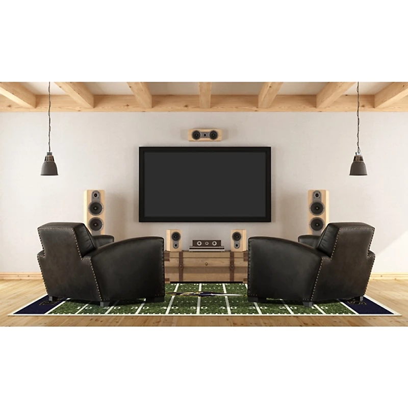 Baltimore Ravens Home Field Area Rug, 6x8