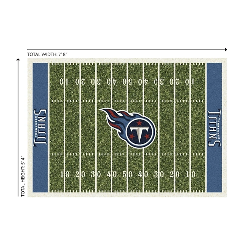 Tennessee Titans Home Field Area Rug, 6x8