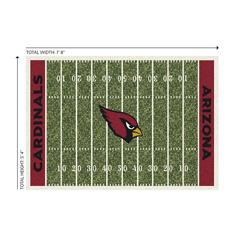 Arizona Cardinals Home Field Area Rug, 6x8