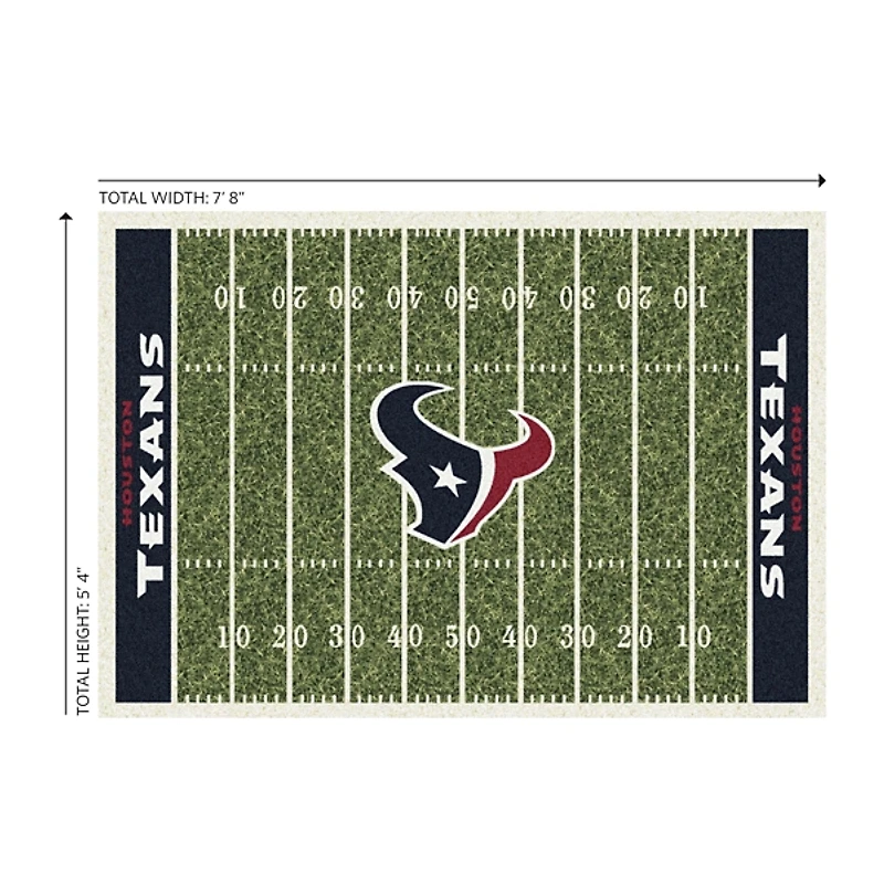 Houston Texans Home Field Area Rug, 6x8