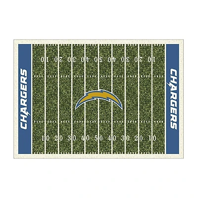 Los Angeles Chargers Home Field Area Rug, 6x8