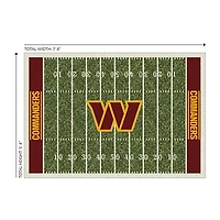 Washington Commanders Home Field Area Rug, 6x8