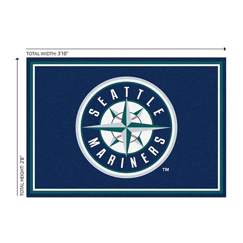 Seattle Mariners Spirit Rug, 3x4
