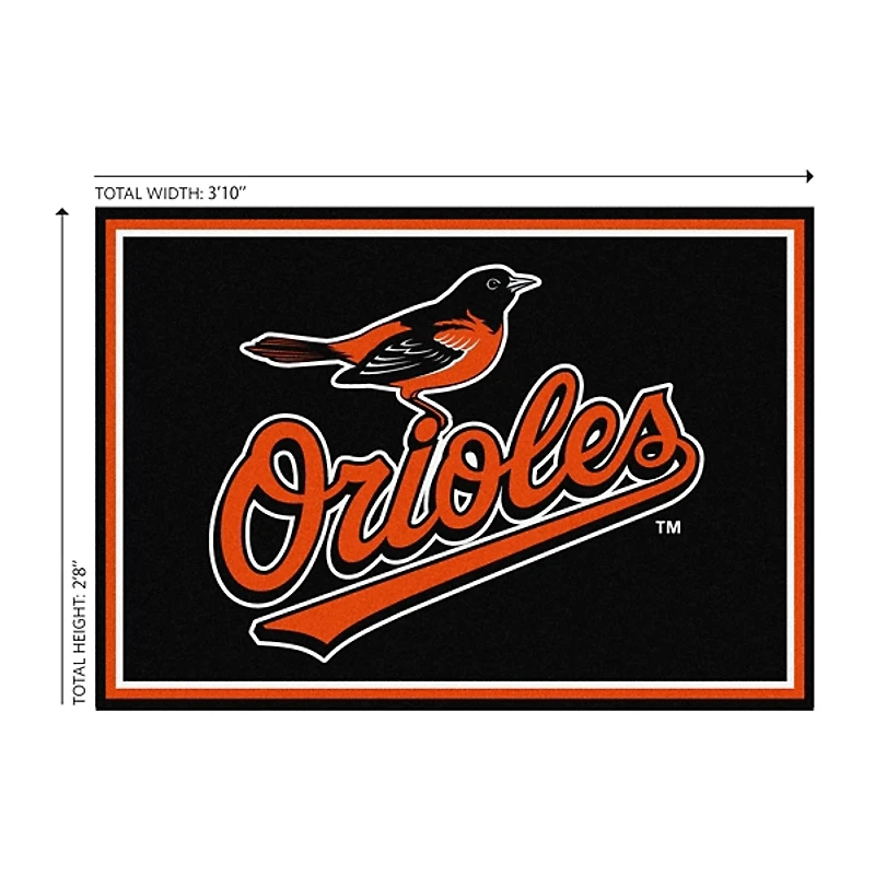 Baltimore Orioles Spirit Rug, 3x4