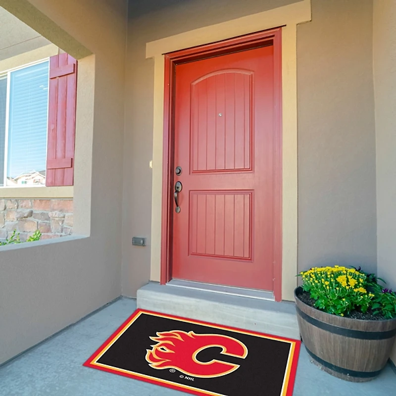 Calgary Flames Area Rug
