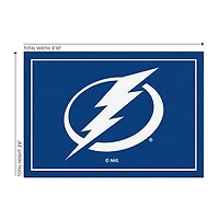 Tampa Bay Lightening Area Rug, 3x4