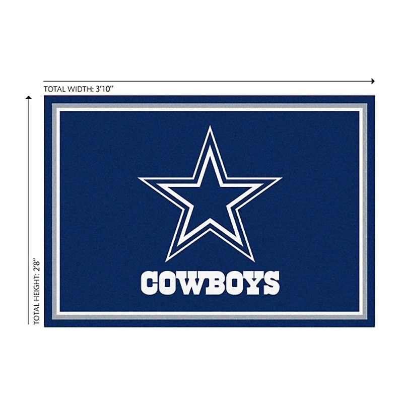 Dallas Cowboys Area Rug, 3x4