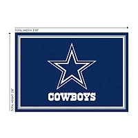 Dallas Cowboys Area Rug, 3x4