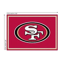 San Fransisco 49ers Area Rug, 3x4