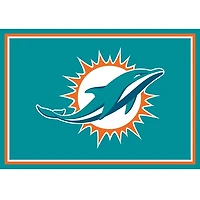 Miami Dolphins Area Rug, 3x4