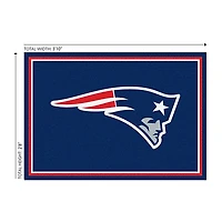 New England Patriots Area Rug, 3x4