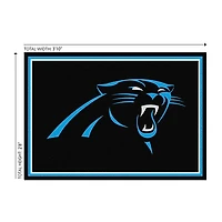Carolina Panthers Area Rug, 3x4