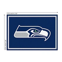 Seattle Seahawks Area Rug, 3x4