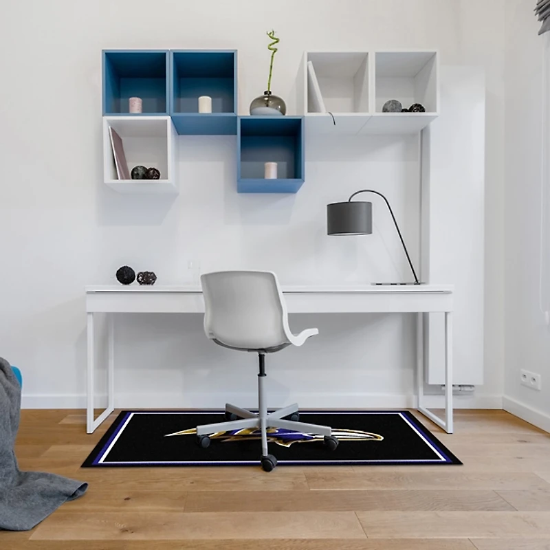 Baltimore Ravens Area Rug, 3x4