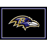 Baltimore Ravens Area Rug, 3x4