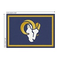 Los Angeles Rams Area Rug, 3x4