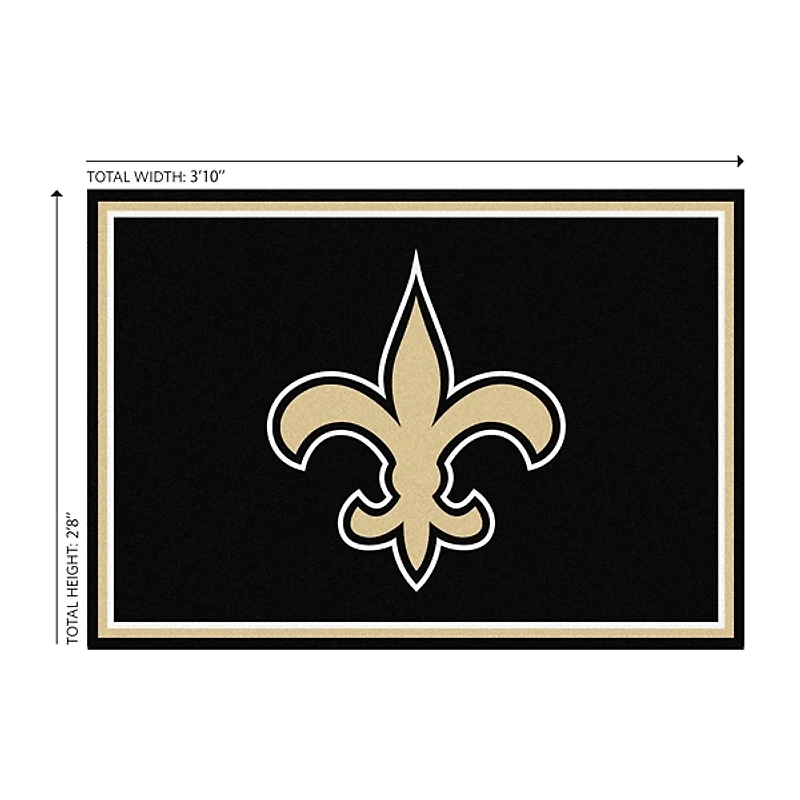 New Orleans Saints Area Rug, 3x4