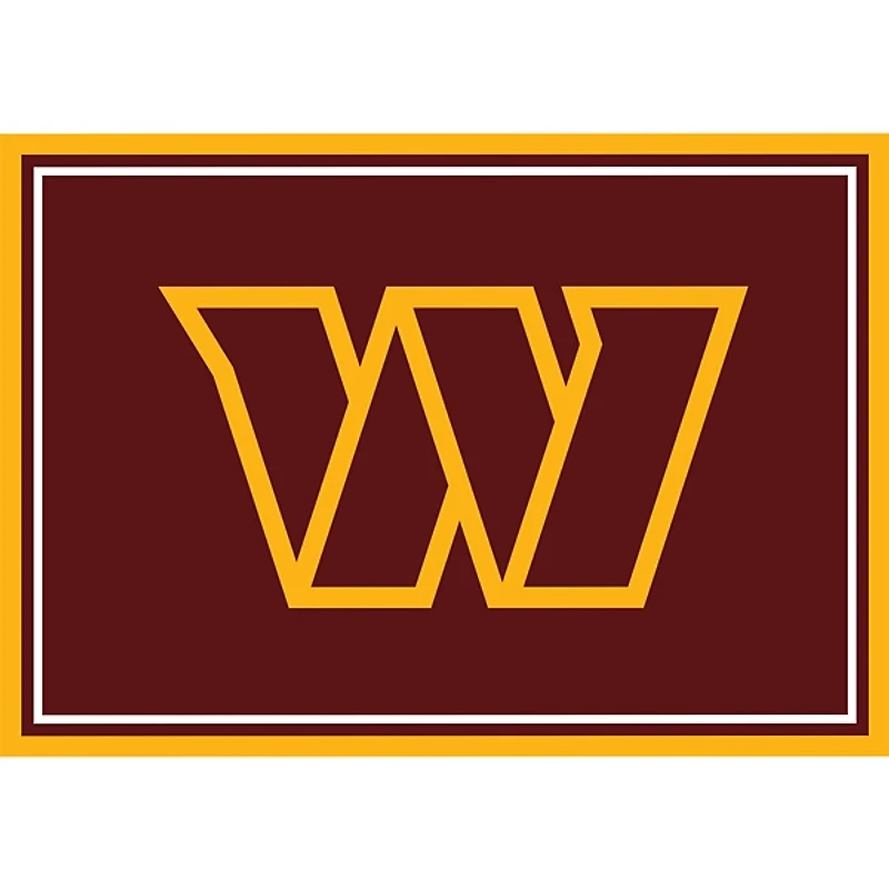 Washington Commanders Area Rug, 3x4