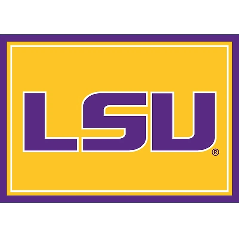 Louisiana State University Area Rug, 3x4