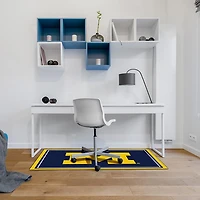 University of Michigan Area Rug, 3x4