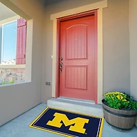 University of Michigan Area Rug, 3x4