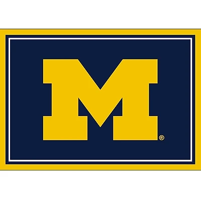 University of Michigan Area Rug, 3x4