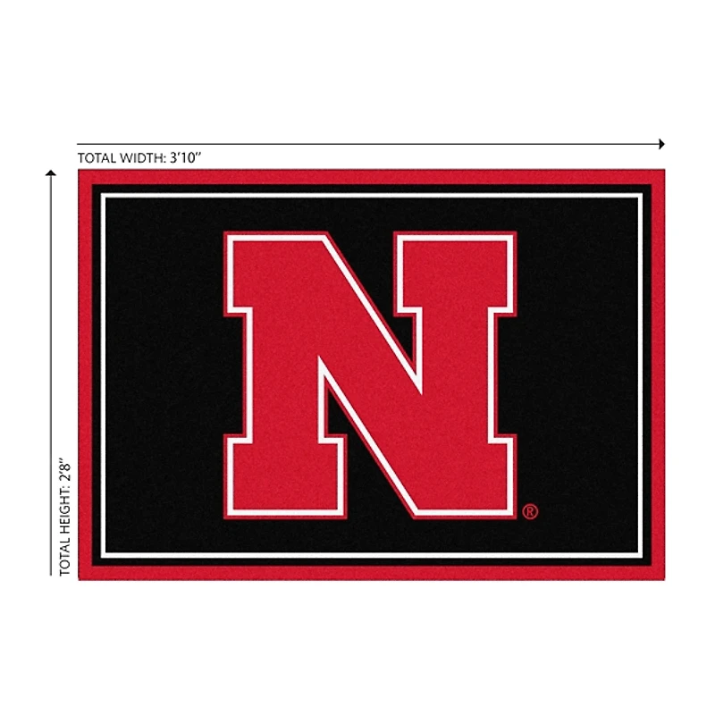 University of Nebraska Area Rug, 3x4