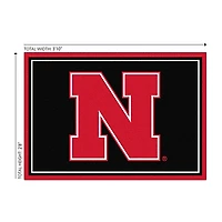University of Nebraska Area Rug, 3x4
