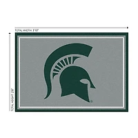 Michigan State University Area Rug, 3x4