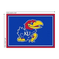 University of Kansas Area Rug, 3x4