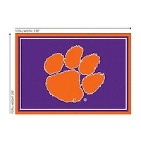 Clemson University Area Rug, 3x4