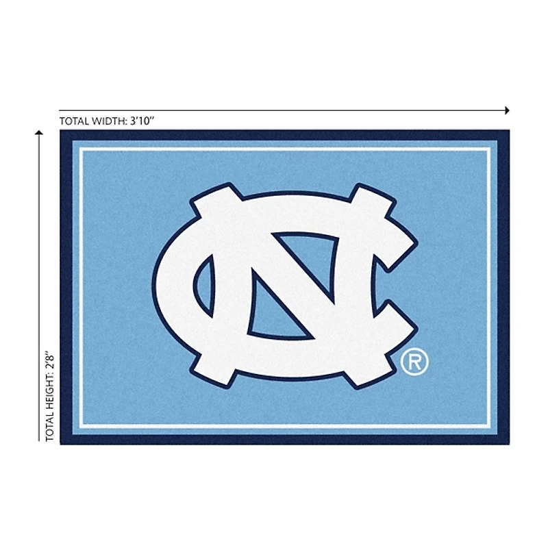 University of North Carolina Area Rug, 3x4