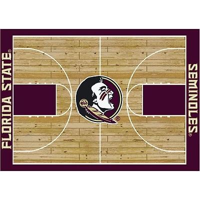 Florida State University Courtside Area Rug, 4x6