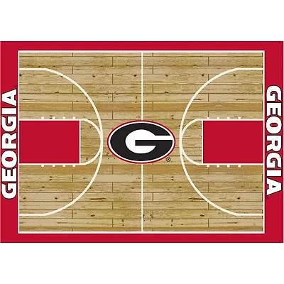 University of Georgia Courtside Area Rug, 4x6